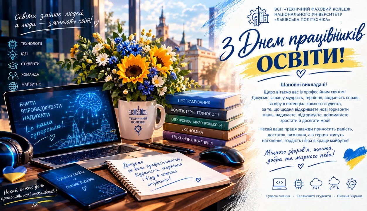 З днем працівника освіти!
