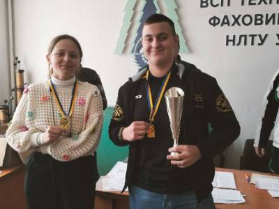 І місце на обласних змаганнях з шашок