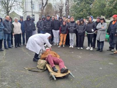 Об’єктовне тренування з цивільного захисту на тему: «Дії особового складу ланки пожежогасіння при виконанні робіт за функціональним призначенням»