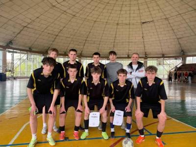 Бронза на фінальному етапі обласних змагань з футзалу