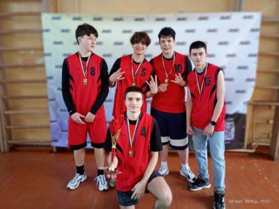 Третє призове місце на обласних змаганнях з баскетболу